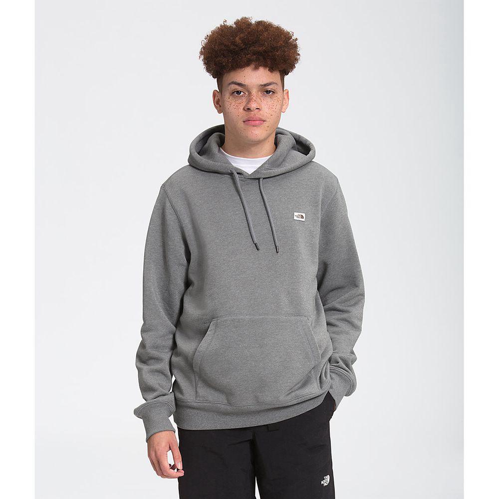 The North Face Heritage Patch Pullover Ανδρικα Φούτερ Hoodie - Γκρι (QLDN34978)